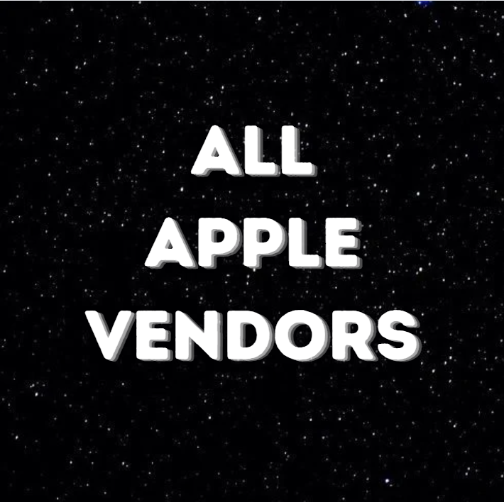 ALL APPLE VENDORS